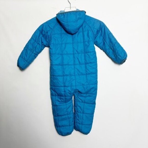 Patagonia Reversible Insulated Bunting Suit in blue 5T - Picture 6 of 9